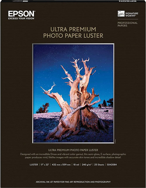 Epson Ultra Premium Photo Paper (Luster)